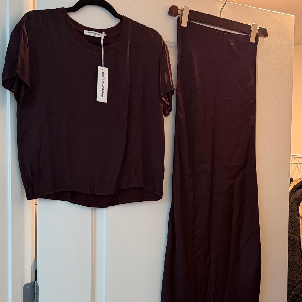 perfectwhitetee Women's Two-Piece Set